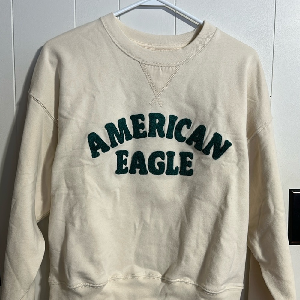 AE Funday Graphic Sweatshirt size small never worn NWT